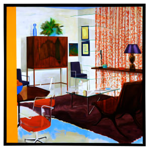 Interior with Glass 2014 by David Ledger