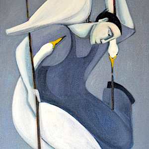 The Trapeze Act by Syra Larkin, Image 1.