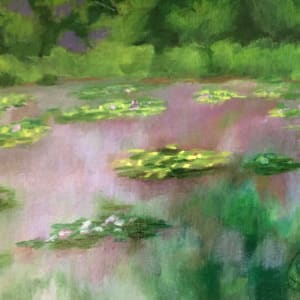Acrylic study in Monet by Julie Kay Midyett