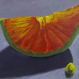 Orange Slice by Julie Kay Midyett