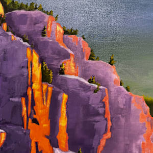 Dusk in Glenwood Canyon by Julie Kay Midyett, Image 1.