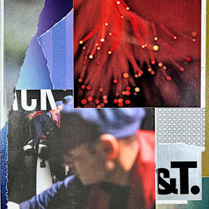 at the foot of a lake by Brad Terhune