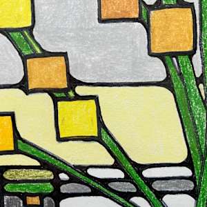 Spring Garden by Miranda Pender 