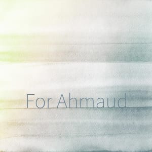 For Ahmaud (Arbery) by Danyealah Green-Lemons 