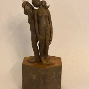Las Tres Hermanas con Pajaritos by Maria Wickwire, Image 2.