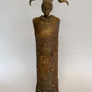 Artemis (wearing her horns of the moon) by Maria Wickwire, Image 1.