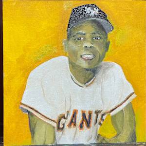 Willie Mays by Anton Mogilevsky