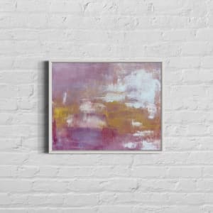 24.009 Abstract by Anton Mogilevsky  Image: Painting is unframed. Shown as an example of display. 