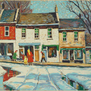 Main Street by Tom Roberts