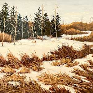 Early Winter, Lac Du Bonnet by Kenneth Martin