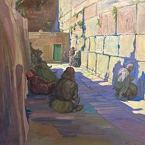 Wailing Wall by Saul Raskin