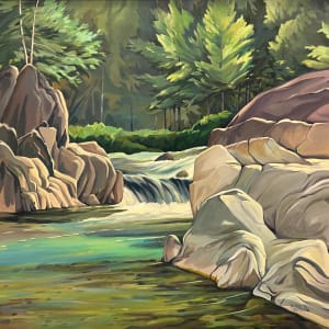 August - Cameron Creek by Kenneth Gordon