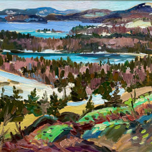 Near Marathon/ Lake Superior by Kenneth Gordon