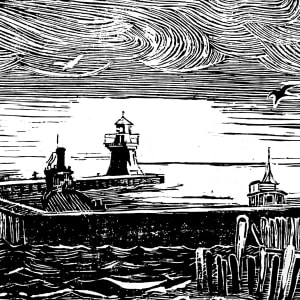 Gimli Dock by Arthur Beech