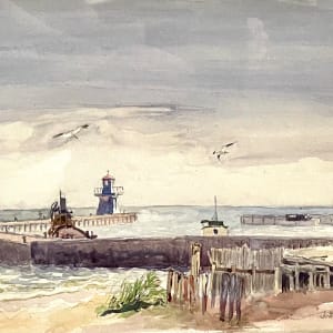 Gimli Harbour by Arthur Beech