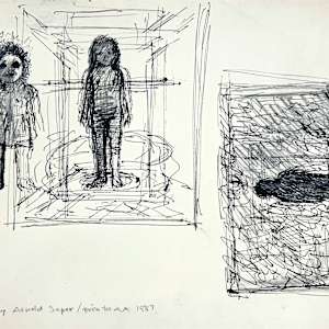 Drawings by Arnold Saper (1933-2019)