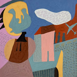 Acrylic Painting by Allen Hessler
