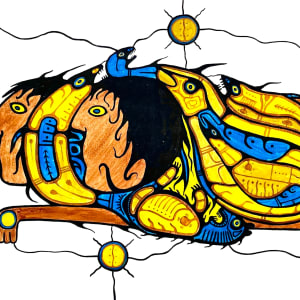 The Beings of Gitche Manitou by Clemence Wescoupe