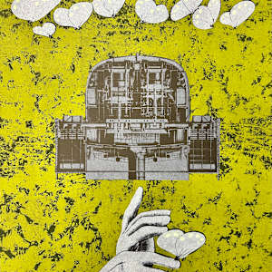 Shh! Homage a’ R.M. - 1979 by Kelly Clark (1935-1995)