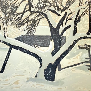 The Snow Storm by Thoreau MacDonald