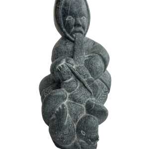 Soapstone Sculpture by Samson Kingalik
