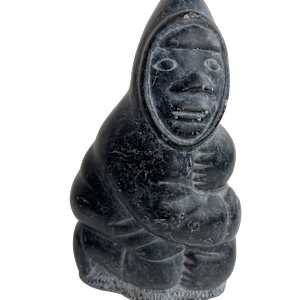 Soapstone Sculpture by Isa Kasudluak (1917-1998)