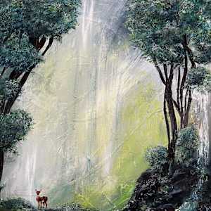 Alone But Not Afraid by Connie Sloma Artist, Image 6.