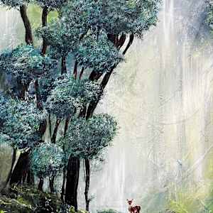 Alone But Not Afraid by Connie Sloma Artist, Image 3.