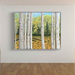 Aspen in the Fall by Connie Sloma Artist 