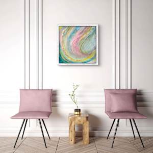 Breezy Summer Day by Connie Sloma Artist  Image: Frame is for illustration purposes and not included.