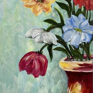 Favorite Flowers by Connie Sloma Artist