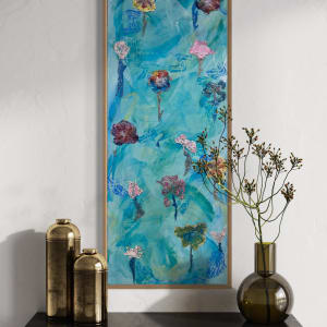 Found Flowers-Blue by Connie Sloma  Image: In Situ