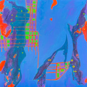 Jumping the Fence by Connie Sloma Artist 