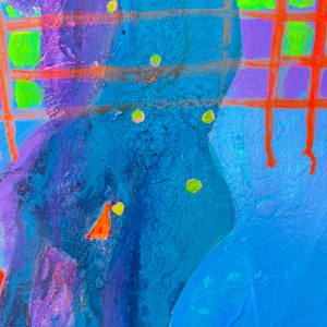 Jumping the Fence by Connie Sloma Artist 