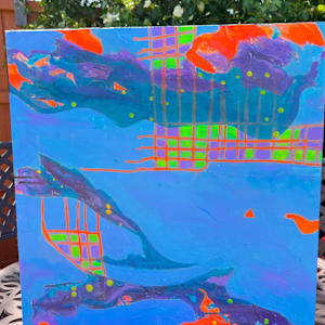 Jumping the Fence by Connie Sloma Artist 