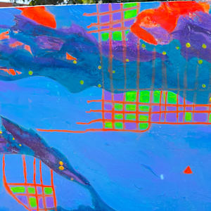 Jumping the Fence by Connie Sloma Artist 