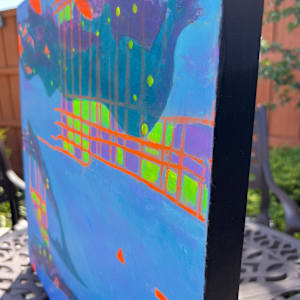 Jumping the Fence by Connie Sloma Artist 