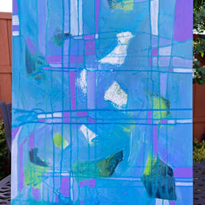 Vacation Memories from a Map by Connie Sloma Artist 