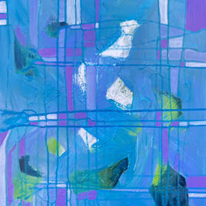 Vacation Memories from a Map by Connie Sloma Artist 