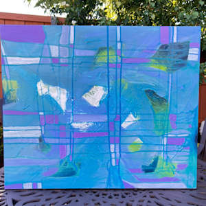 Vacation Memories from a Map by Connie Sloma Artist 