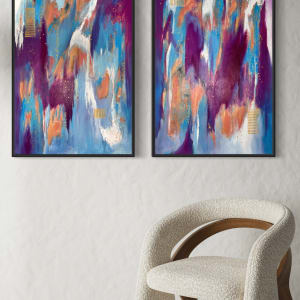 Royalty Message II by Connie Sloma  Image: Royalty Message II is one the right in situ