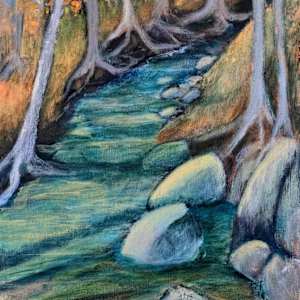 Warm day in February by Diane Gore