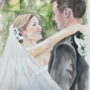 Bride and Groom by Amy DeVane