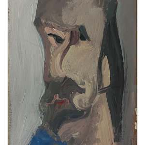 Title Unknown Self Portrait by Harvey Cellini Parks 