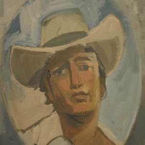 Title Unknown Self Portrait by Harvey Cellini Parks