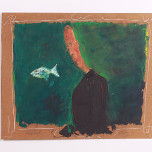 Title Unknown Self Portrait by Brian Lahey