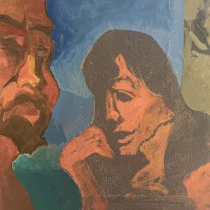 Self Portrait with Girlfriend by Harvey Cellini Parks 