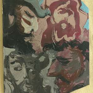 Title Unknown Self Portrait by Harvey Cellini Parks 