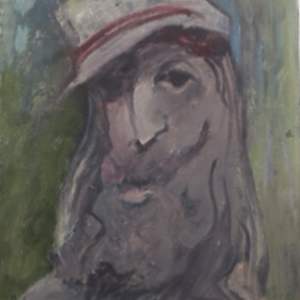Title Unknown Self Portrait by Harvey Cellini Parks 
