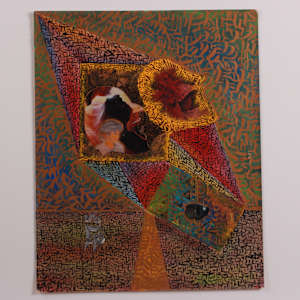 I saw cat eyes in the mirror; ¡Viva el renacimiento! by Frank Fehling